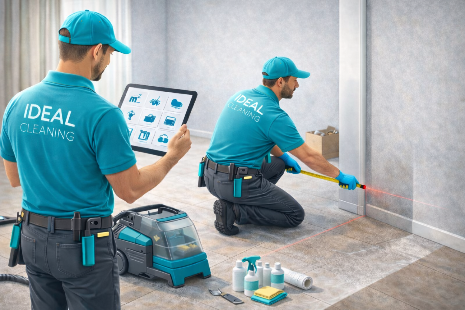 Уборка после ремонта: специалисты IDEAL CLEANING оценивают цену по площади и степени загрязнения в квартире.